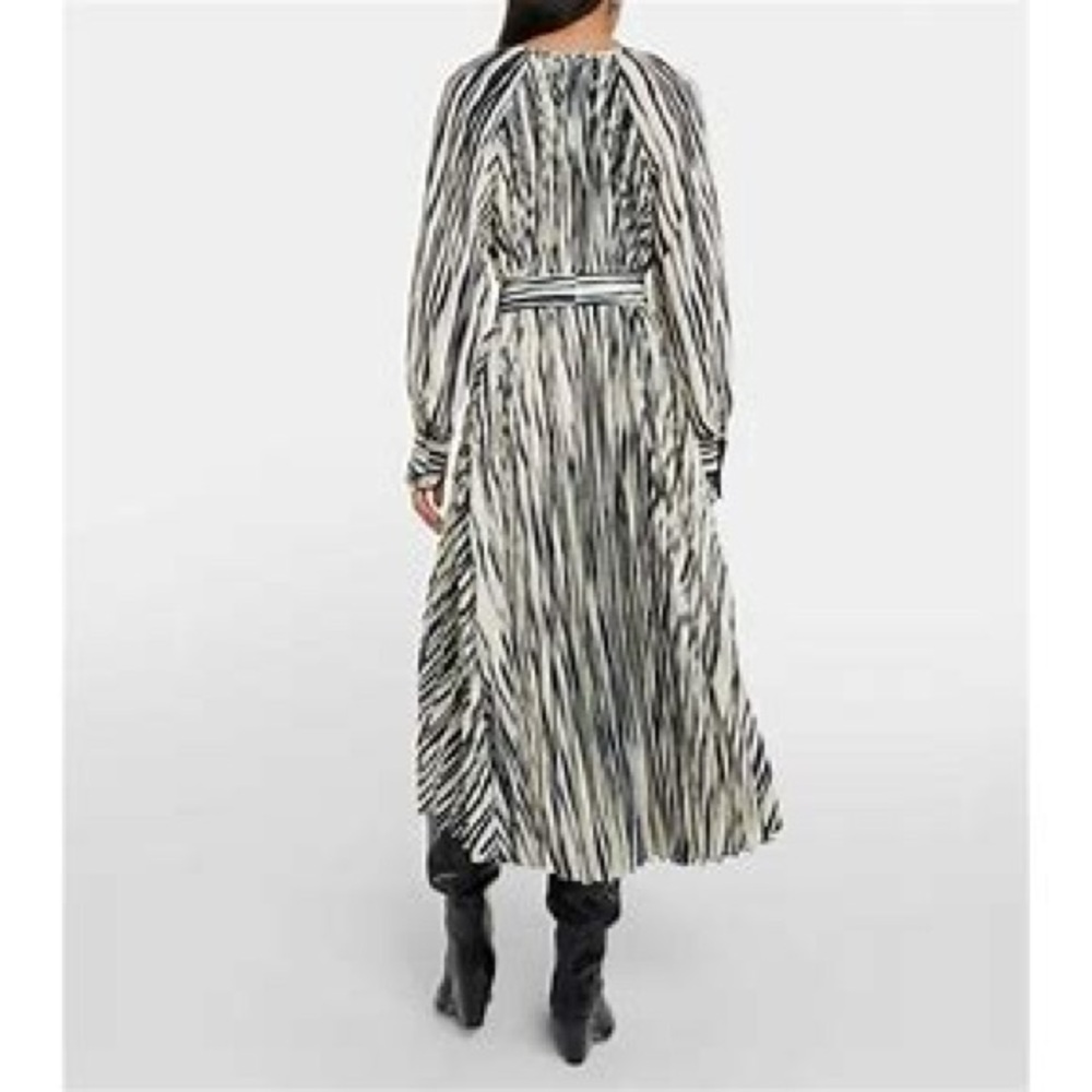Proenza Schouler ‘Carol’ Black and White Striped Dress, Size 4, NWT - Picture 2 of 11